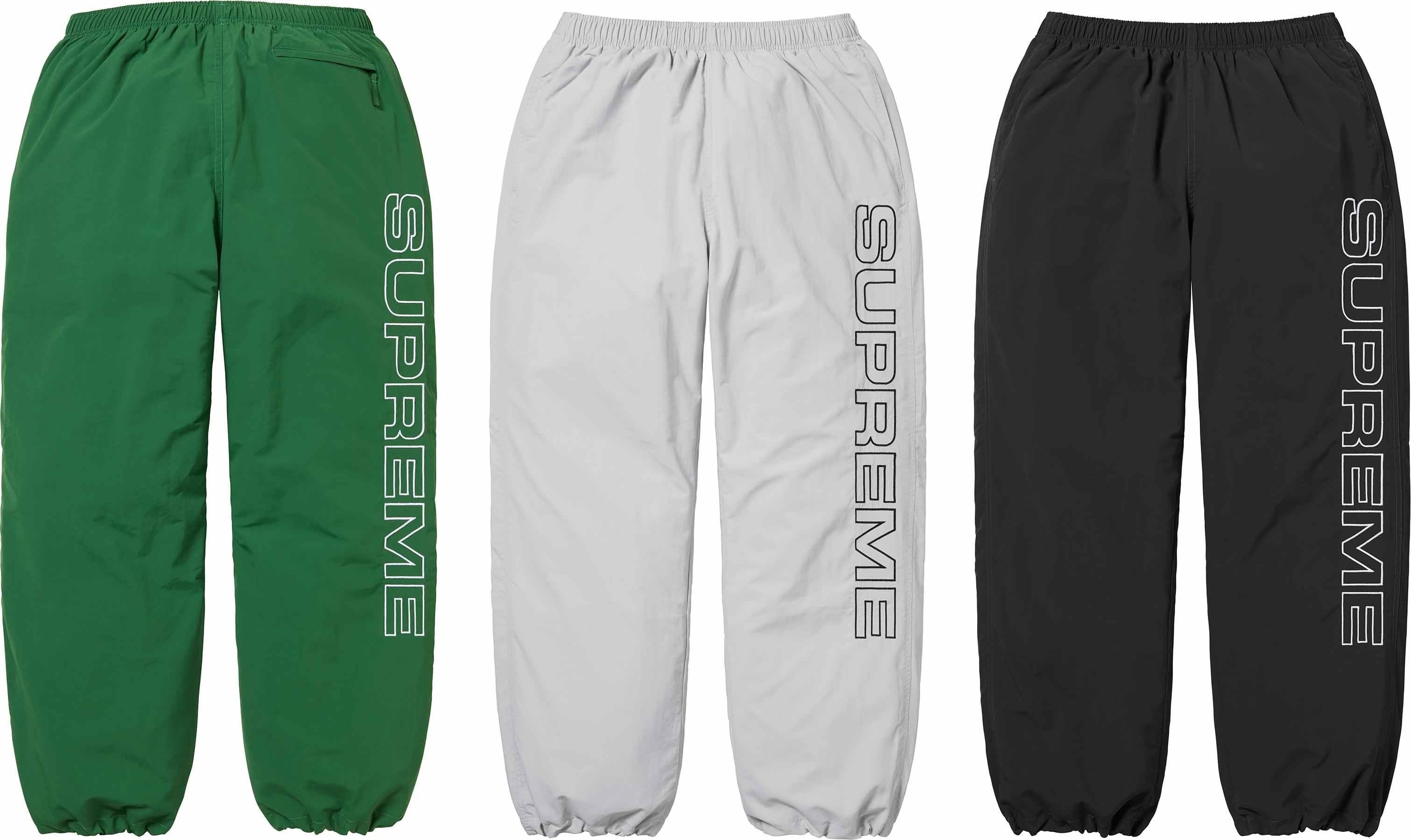 Spellout Embroidered Track Pant